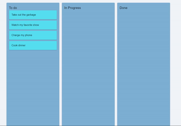 Project Management Board like Trello